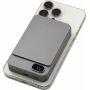 BrandCharger Powerwave 10.000 draadloze powerbank gun metal
