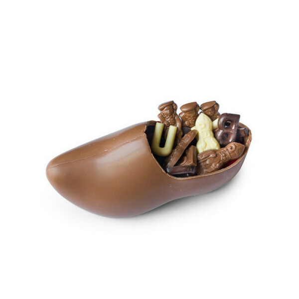Sinterklaas chocolade | Klomp Belgische chocolade | Handgemaakt 400 gram
