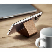 HOLD - Telefoonstandaard notenhout - Hout