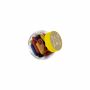 Micro glazen potje 50 ml, gevuld met snoep