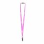 Polyester tubulaire keycord met metalen klem