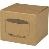 Ankaa 3W gerecycleerde aluminium draadloze Bluetooth®-speaker - Zwart