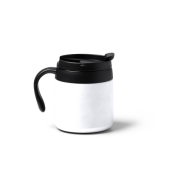 VAKE Thermobeker gerecycled RVS 350ml - wit VAKE Thermobeker gerecycled RVS 350ml - wit