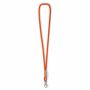 Polyester koord-keycord met bamboe plaatje