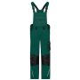 Workwear Pants with Bib - STRONG - GRS dark green/black 94