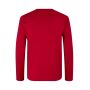 Interlock T-shirt | lange mouw - Rood, S