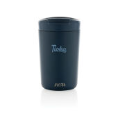 Avira Alya RCS gerecycled roestvrijstalen beker 300ML, donkerblauw