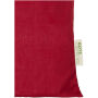 Orissa organisch katoenen draagtas van 140 g/m² 7L - Rood
