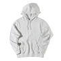 Iqoniq Rila lichtgewicht gerecycled katoen hoodie, light heather grey (XS)