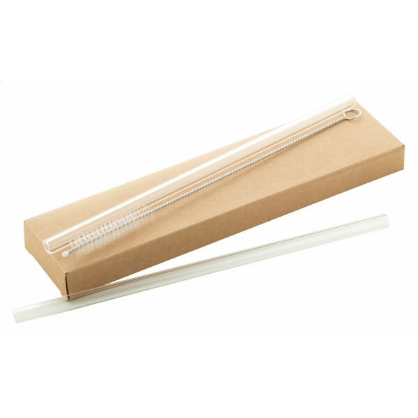 GlasSip - glazen rietjes set