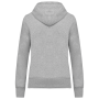 Ecologische damessweater met capuchon en ritssluiting Oxford Grey XXL Ecologische damessweater met capuchon en ritssluiting Oxford Grey XXL