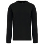 Sweater ingezette mouwen Black XXL