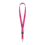 Afneembare polyester lanyard in Pantone-kleur met zeefdruk en metalen karabijnhaak Afneembare polyester lanyard in Pantone-kleur met zeefdruk en metalen karabijnhaak