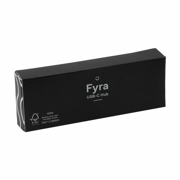 Fyra Bamboo Hub - brun bois Fyra Bamboo Hub - brun bois