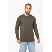 T-shirt ronde hals lange mouwen Royal Blue S