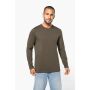 T-shirt ronde hals lange mouwen Royal Blue S