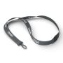 Polyester lanyard met reflecterende draden Polyester lanyard met reflecterende draden