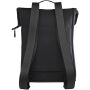 Turner 15,6" GRS gerecyclede rolltop laptop rugzak 12 l - Zwart