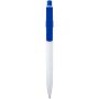 Unica balpen van gerecycled plastic (zwarte inkt) - Koningsblauw