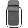 Ross GRS recycled smart travel pouch - Heather grey