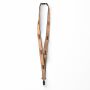 Zeefdruk lanyard van kurk en polyester