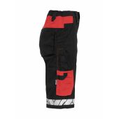 7514 SHORTS LADY PGL Black/Red C50 7514 SHORTS LADY PGL Black/Red C50