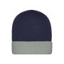 Knitted Cap navy/grey