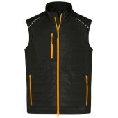 black/neon-orange