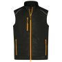 Men's Hybrid Vest black/neon-orange XS