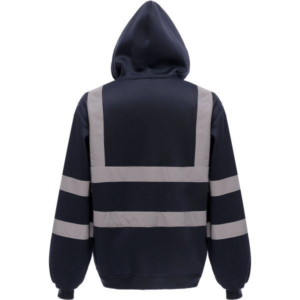 Veiligheidssweatervest met capuchon Navy M Veiligheidssweatervest met capuchon Navy M