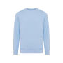 IQONIQ Etosha lichtgewicht gerecycled katoen sweater, sky blue (XXS)