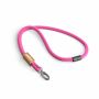 Polyester koord-keycord met bamboe plaatje