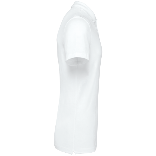 Supima® herenpolo korte mouwen White S Supima® herenpolo korte mouwen White S