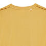 IQONIQ Bryce gerecycled katoen t-shirt, ochre yellow (L)
