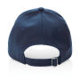 Impact AWARE™ 6 panel 280gr gerecycled katoenen cap, donkerblauw