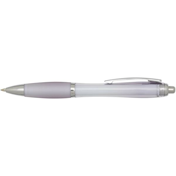 Nash RCS balpen van gerecycled plastic met gekleurde behuizing en grip (zwarte inkt) - Lila Nash RCS balpen van gerecycled plastic met gekleurde behuizing en grip (zwarte inkt) - Lila