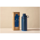 Big Ocean Bottle 1000 ml vacuümgeïsoleerde waterfles - Oceaanblauw