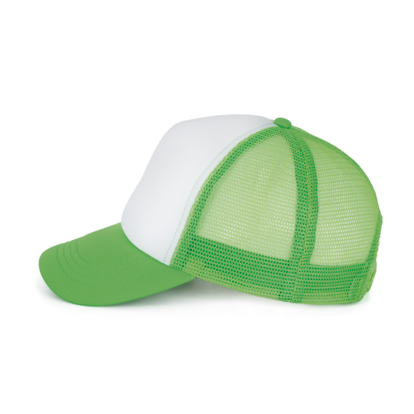 Kindertruckerpet - 5 Panelen White / Green Flash One Size Kindertruckerpet - 5 Panelen White / Green Flash One Size