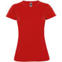 Montecarlo sportshirt met korte mouwen voor dames - Rood - S