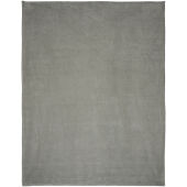 Bay extra zachte fleece deken - Grijs