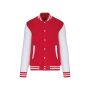 Kinder college jacket red / white 10-12 Y