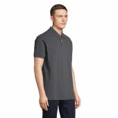 PACIFIC - PACIFIC HEREN POLO - L - Muisgrijs