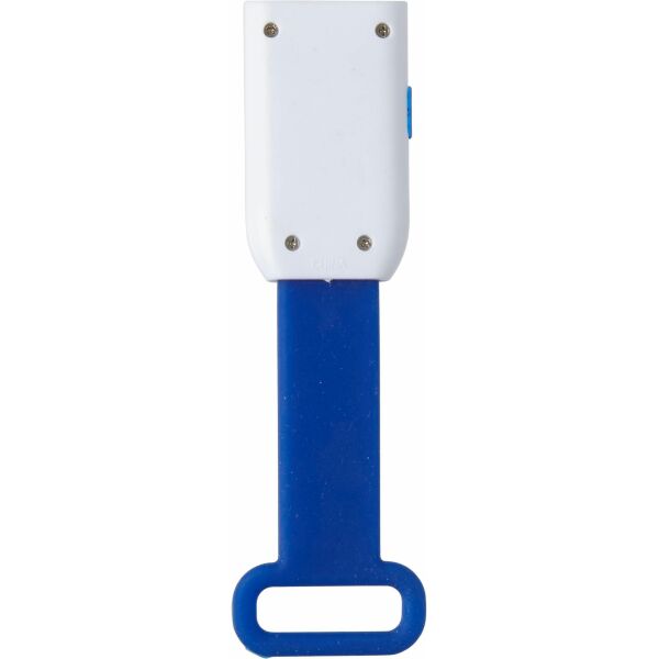 Fietslamp Duncan | Kunststof | 3+1 LED | Siliconen band - blauw Fietslamp Duncan | Kunststof | 3+1 LED | Siliconen band - blauw