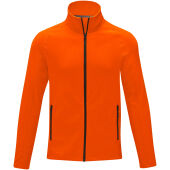 Zelus heren fleece jas - Oranje - 3XL Zelus heren fleece jas - Oranje - 3XL
