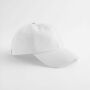 EARTHAWARE® ORGANIC COTTON STUDIO CAP, WHITE, One size, BEECHFIELD