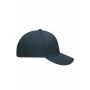 6 Panel Polyester Peach Cap iron grey one size