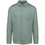 Linnen herenoverhemd Jade Green XL Linnen herenoverhemd Jade Green XL