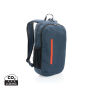 Impact AWARE™ 300D RPET casual backpack, navy, orange