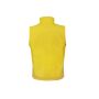 MENS PRINTABLE SOFTSHELL BODYWARMER, YELLOW/BLACK, XXL, RESULT