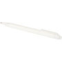 Chartik monochromatische balpen van gerecycled papier met matte afwerking (zwarte inkt) - Wit
